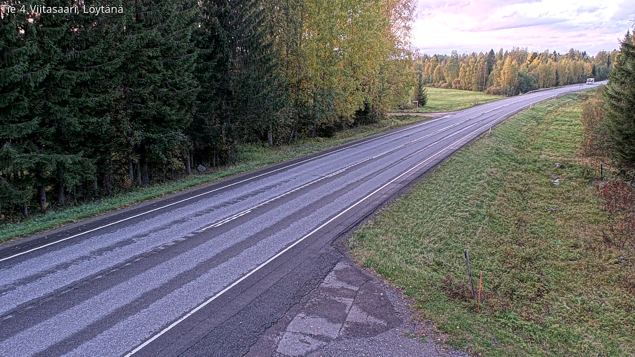 Weather Camera Image Väg 4 Viitasaari, Löytänä, Viitasaari, Keski-Suomi