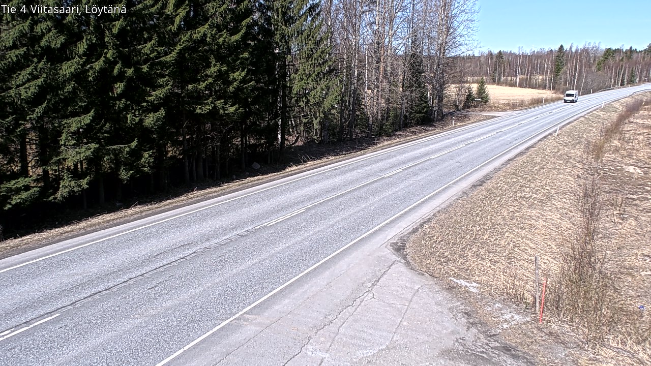 Weather Camera Image Väg 4 Viitasaari, Löytänä, Viitasaari, Keski-Suomi