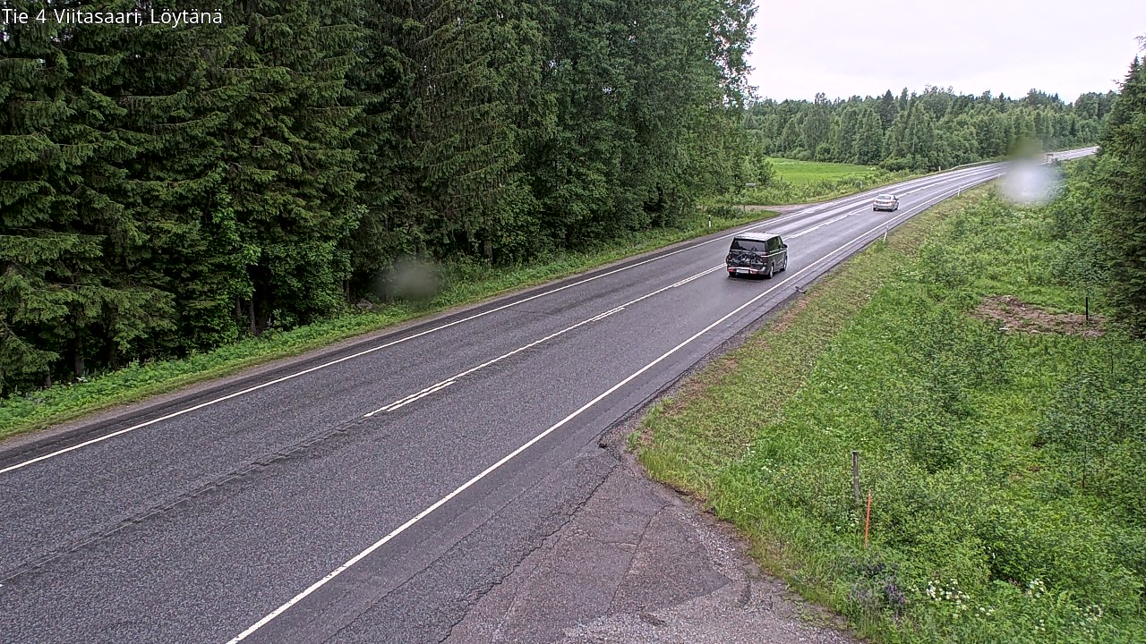 Weather Camera Image Road 4 Viitasaari, Löytänä, Viitasaari, Keski-Suomi