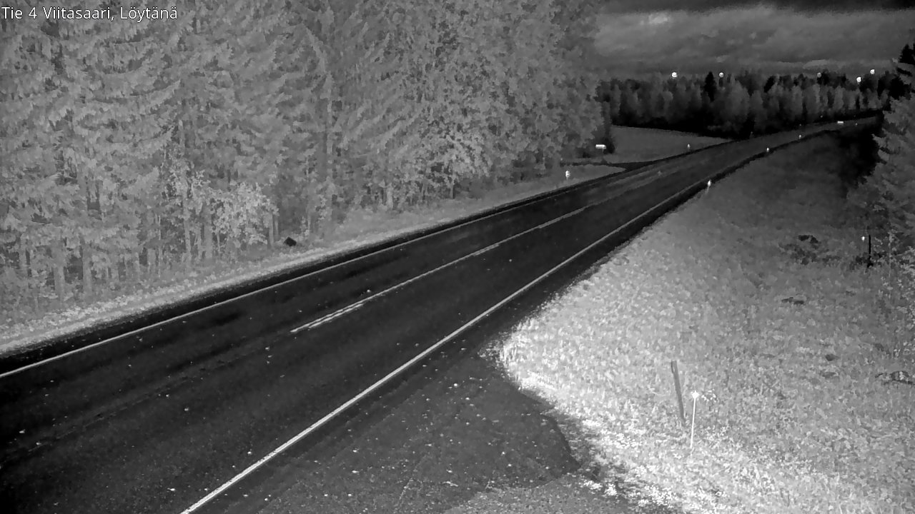 Weather Camera Image Väg 4 Viitasaari, Löytänä, Viitasaari, Keski-Suomi