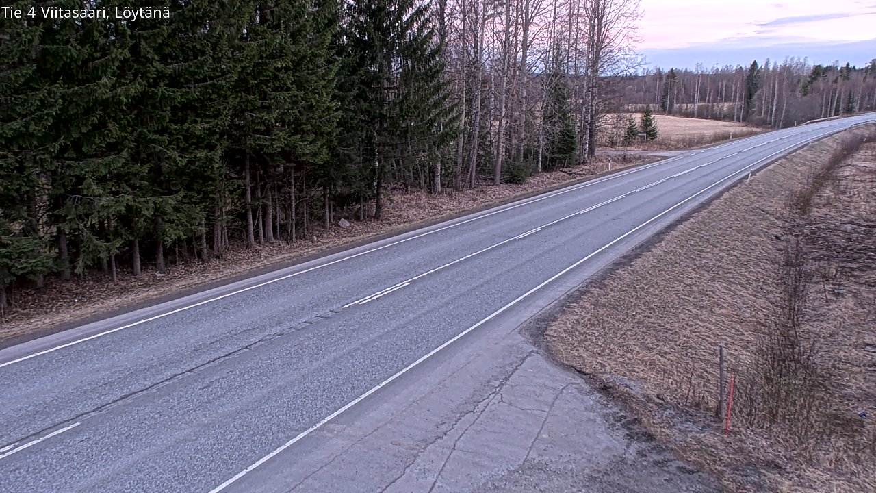 Weather Camera Image Väg 4 Viitasaari, Löytänä, Viitasaari, Keski-Suomi