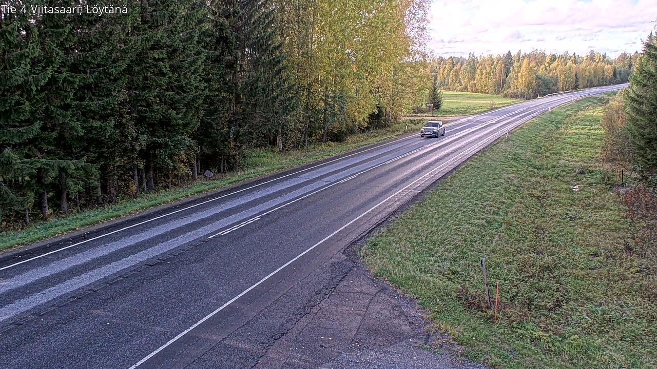 Weather Camera Image Väg 4 Viitasaari, Löytänä, Viitasaari, Keski-Suomi