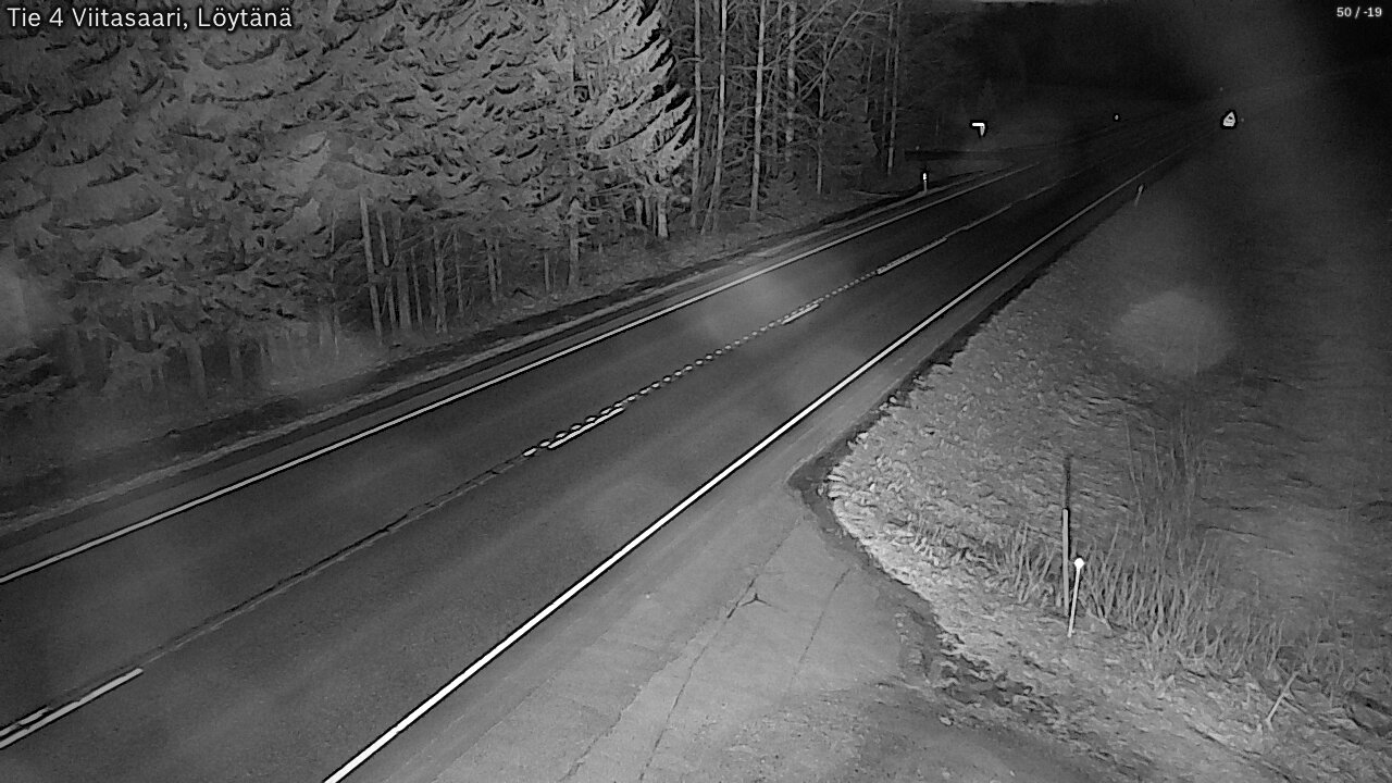 Weather Camera Image Väg 4 Viitasaari, Löytänä, Viitasaari, Keski-Suomi