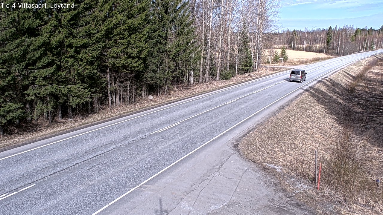 Weather Camera Image Road 4 Viitasaari, Löytänä, Viitasaari, Keski-Suomi
