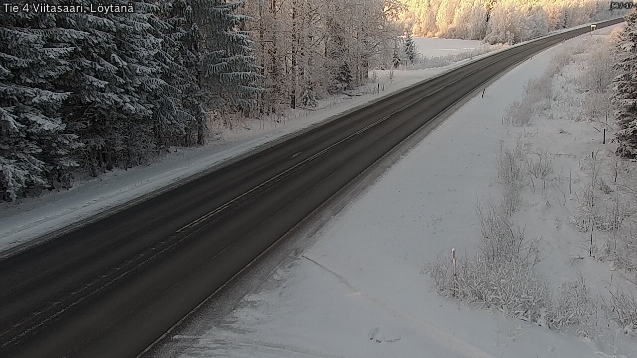 Weather Camera Image Road 4 Viitasaari, Löytänä, Viitasaari, Keski-Suomi