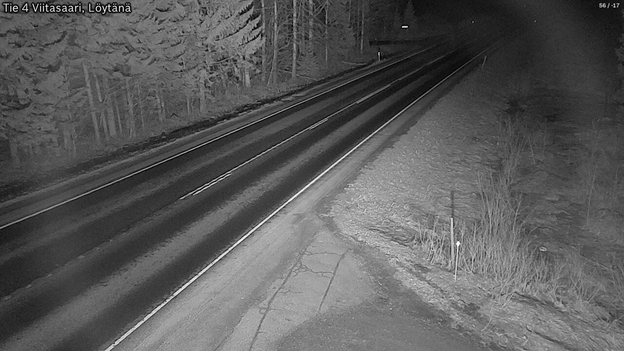 Weather Camera Image Väg 4 Viitasaari, Löytänä, Viitasaari, Keski-Suomi