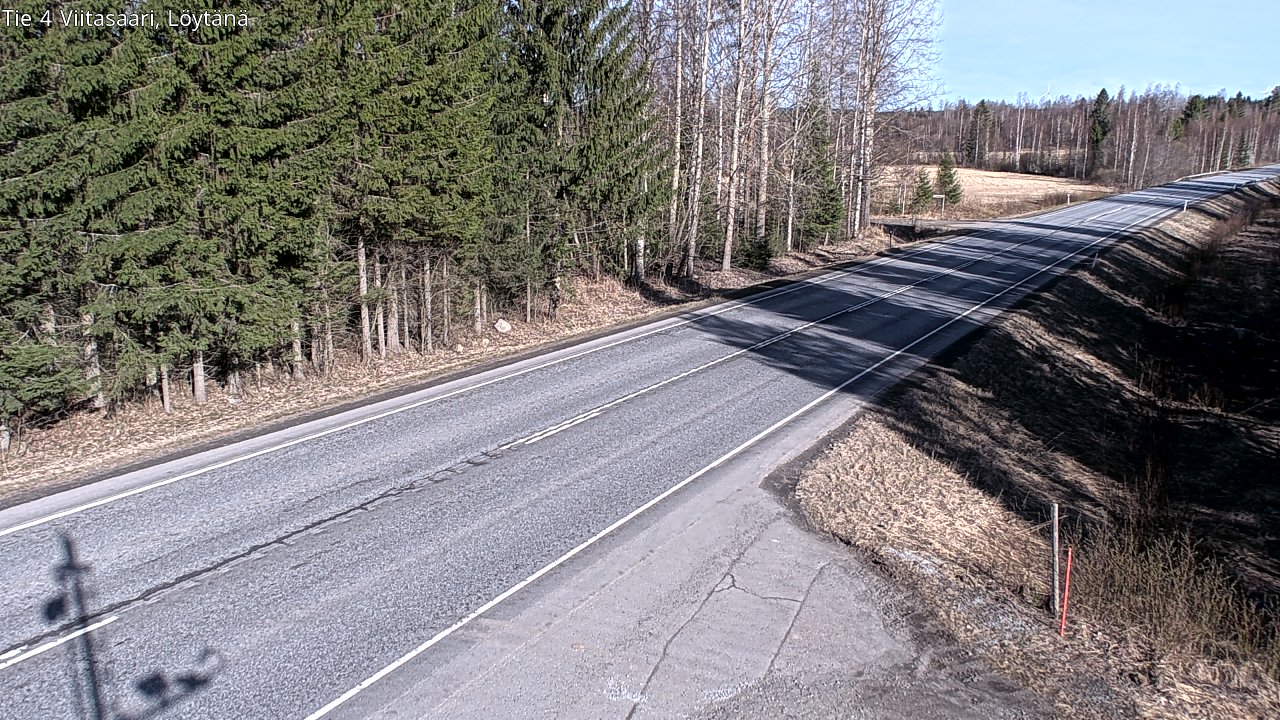 Weather Camera Image Väg 4 Viitasaari, Löytänä, Viitasaari, Keski-Suomi