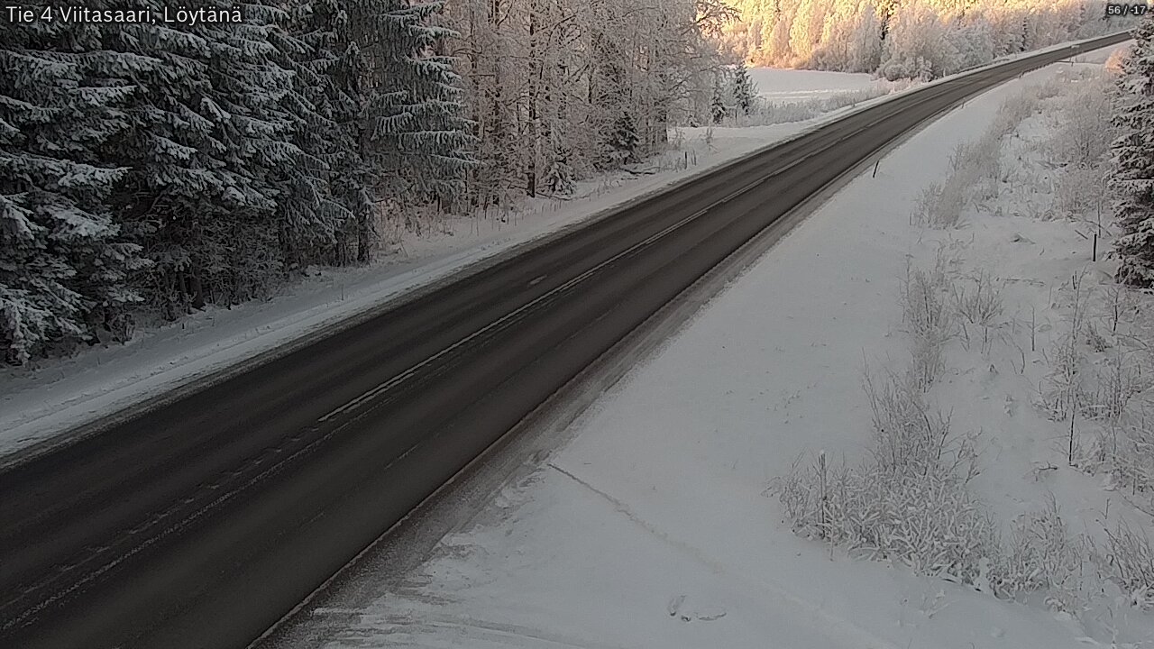 Weather Camera Image Road 4 Viitasaari, Löytänä, Viitasaari, Keski-Suomi