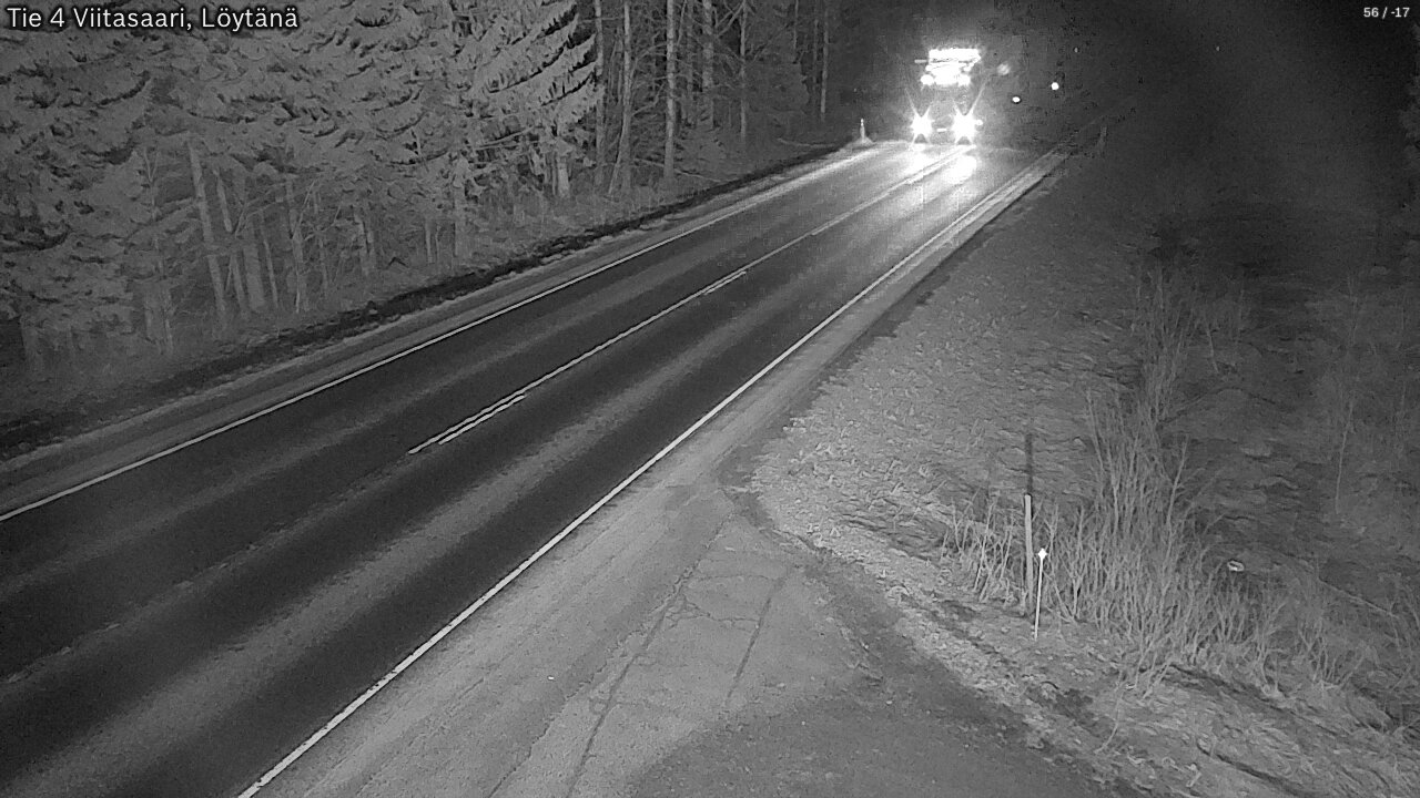 Weather Camera Image Väg 4 Viitasaari, Löytänä, Viitasaari, Keski-Suomi