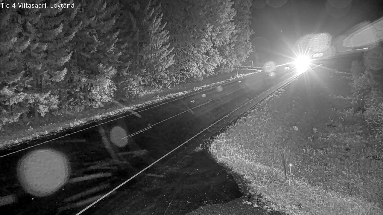 Weather Camera Image Väg 4 Viitasaari, Löytänä, Viitasaari, Keski-Suomi
