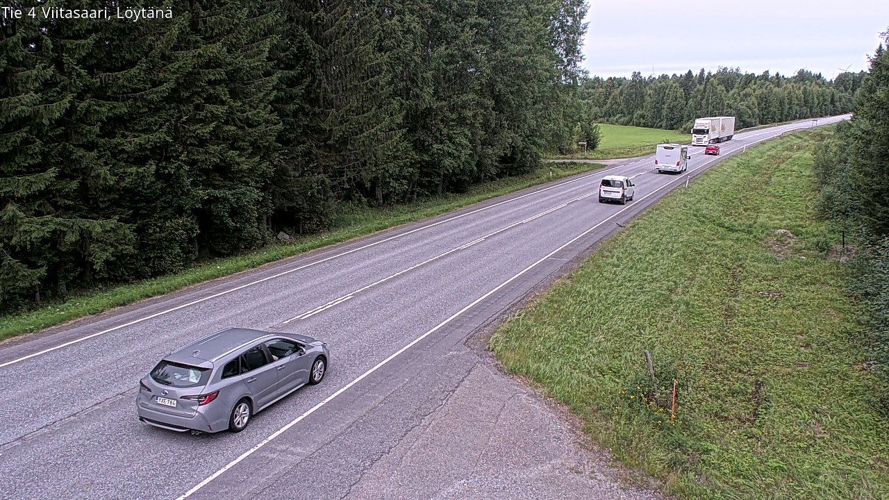 Weather Camera Image Road 4 Viitasaari, Löytänä, Viitasaari, Keski-Suomi