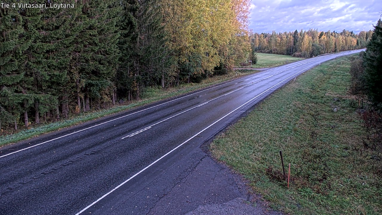 Weather Camera Image Väg 4 Viitasaari, Löytänä, Viitasaari, Keski-Suomi