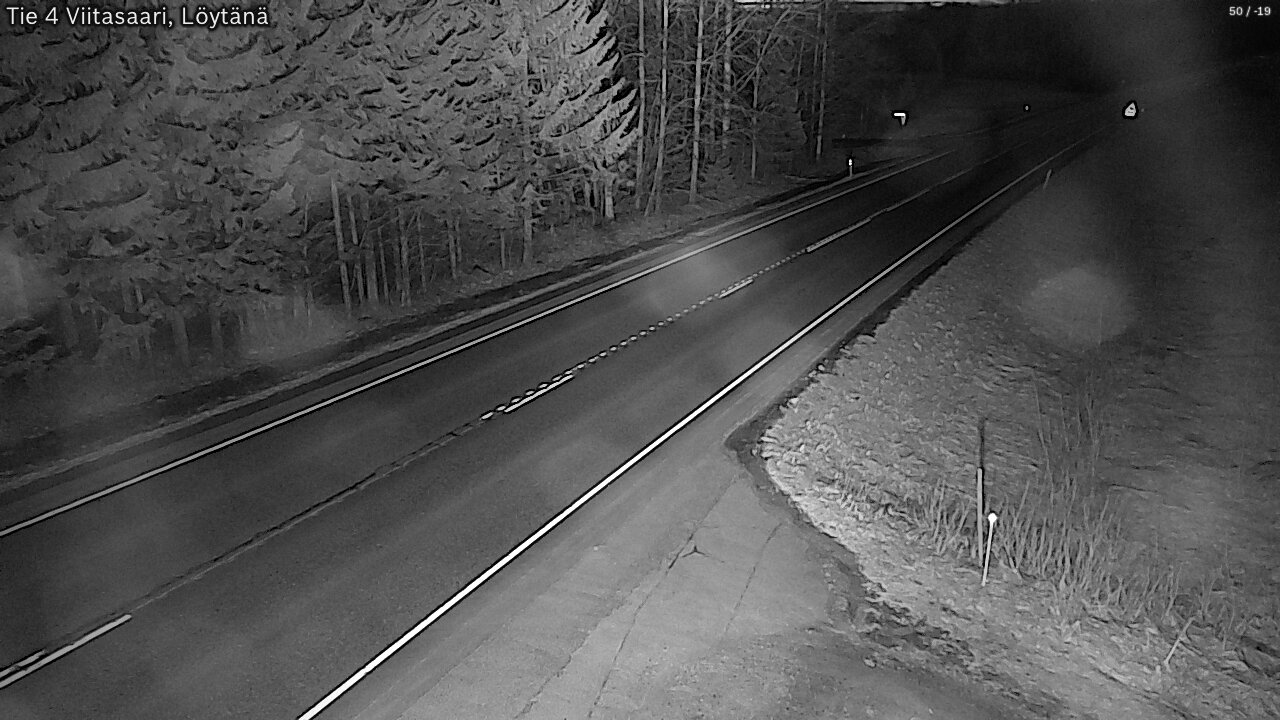 Weather Camera Image Road 4 Viitasaari, Löytänä, Viitasaari, Keski-Suomi