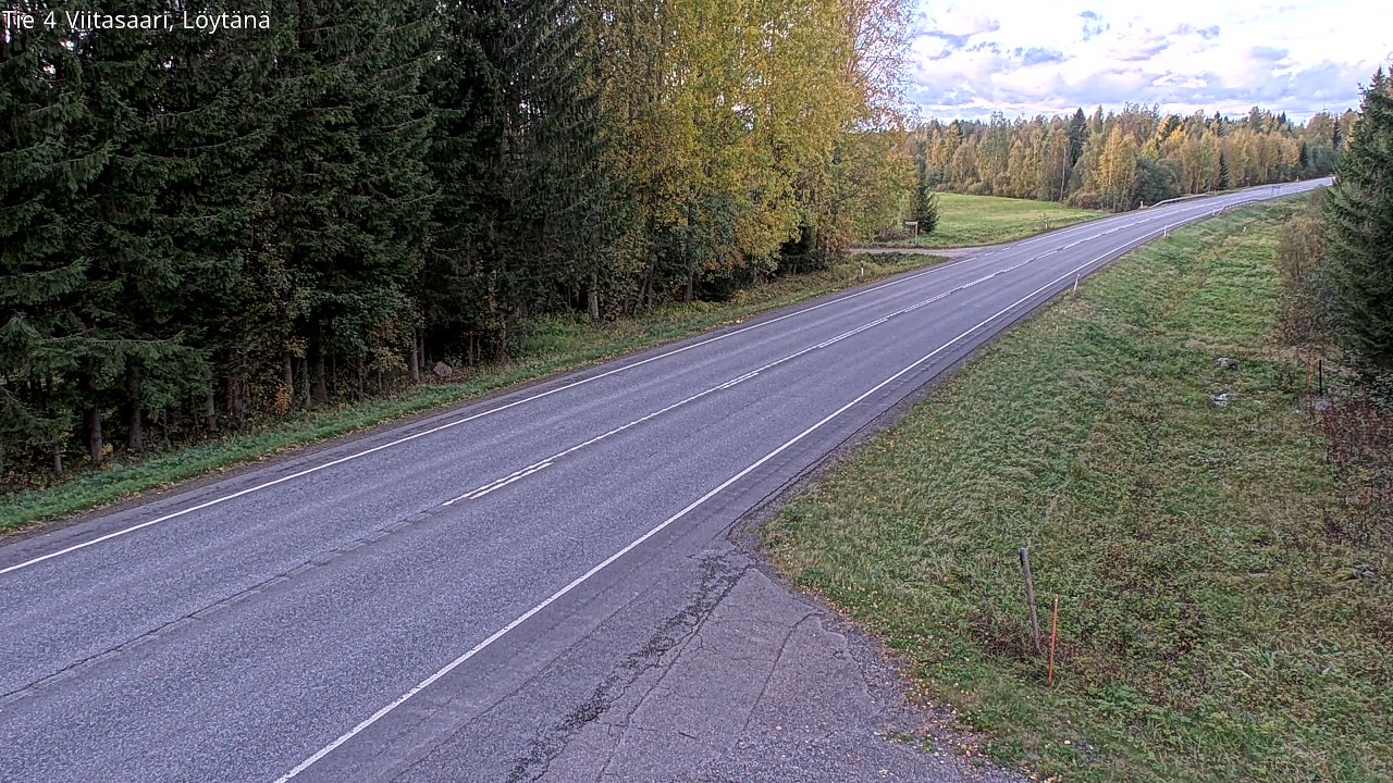Weather Camera Image Road 4 Viitasaari, Löytänä, Viitasaari, Keski-Suomi
