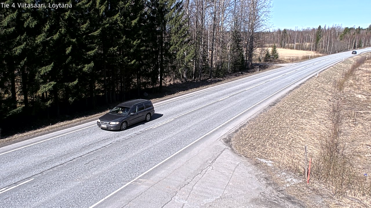 Weather Camera Image Väg 4 Viitasaari, Löytänä, Viitasaari, Keski-Suomi