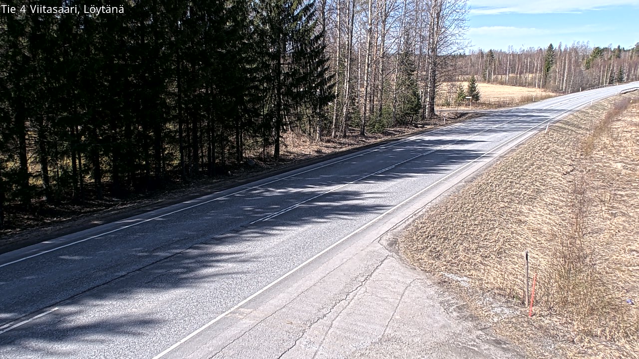 Weather Camera Image Väg 4 Viitasaari, Löytänä, Viitasaari, Keski-Suomi