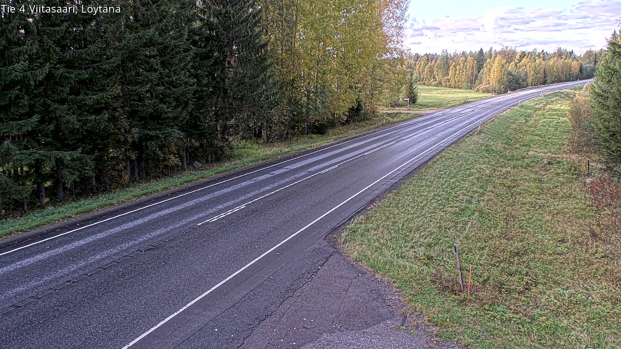 Weather Camera Image Väg 4 Viitasaari, Löytänä, Viitasaari, Keski-Suomi