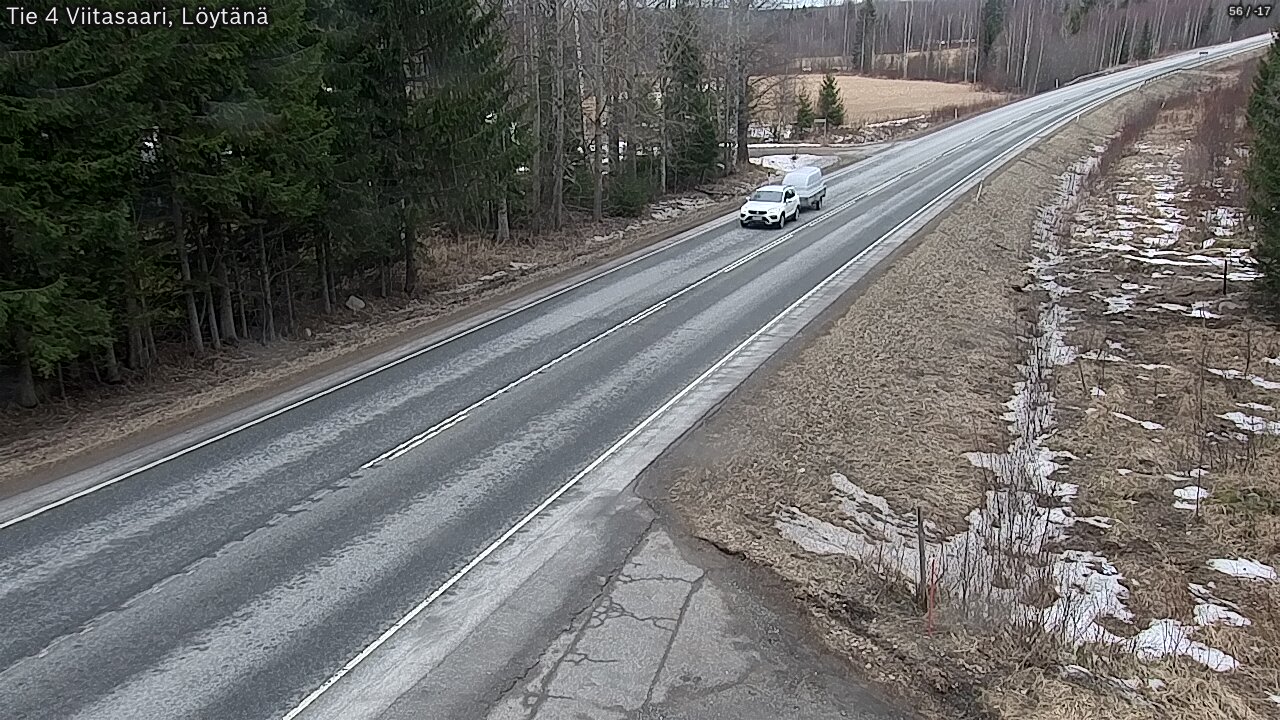 Weather Camera Image Road 4 Viitasaari, Löytänä, Viitasaari, Keski-Suomi