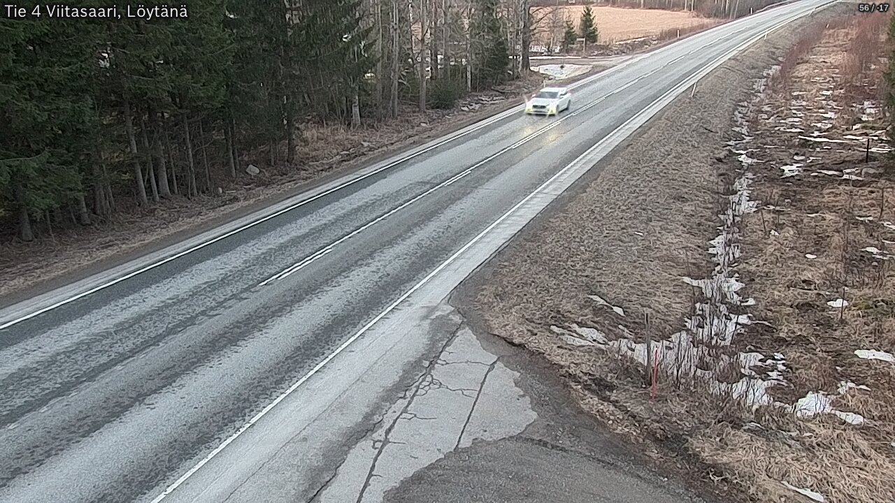 Weather Camera Image Väg 4 Viitasaari, Löytänä, Viitasaari, Keski-Suomi