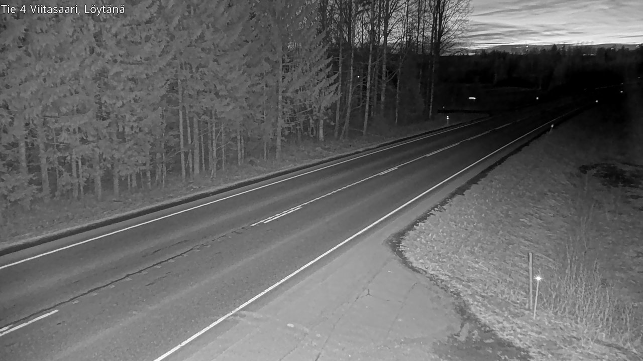Weather Camera Image Väg 4 Viitasaari, Löytänä, Viitasaari, Keski-Suomi