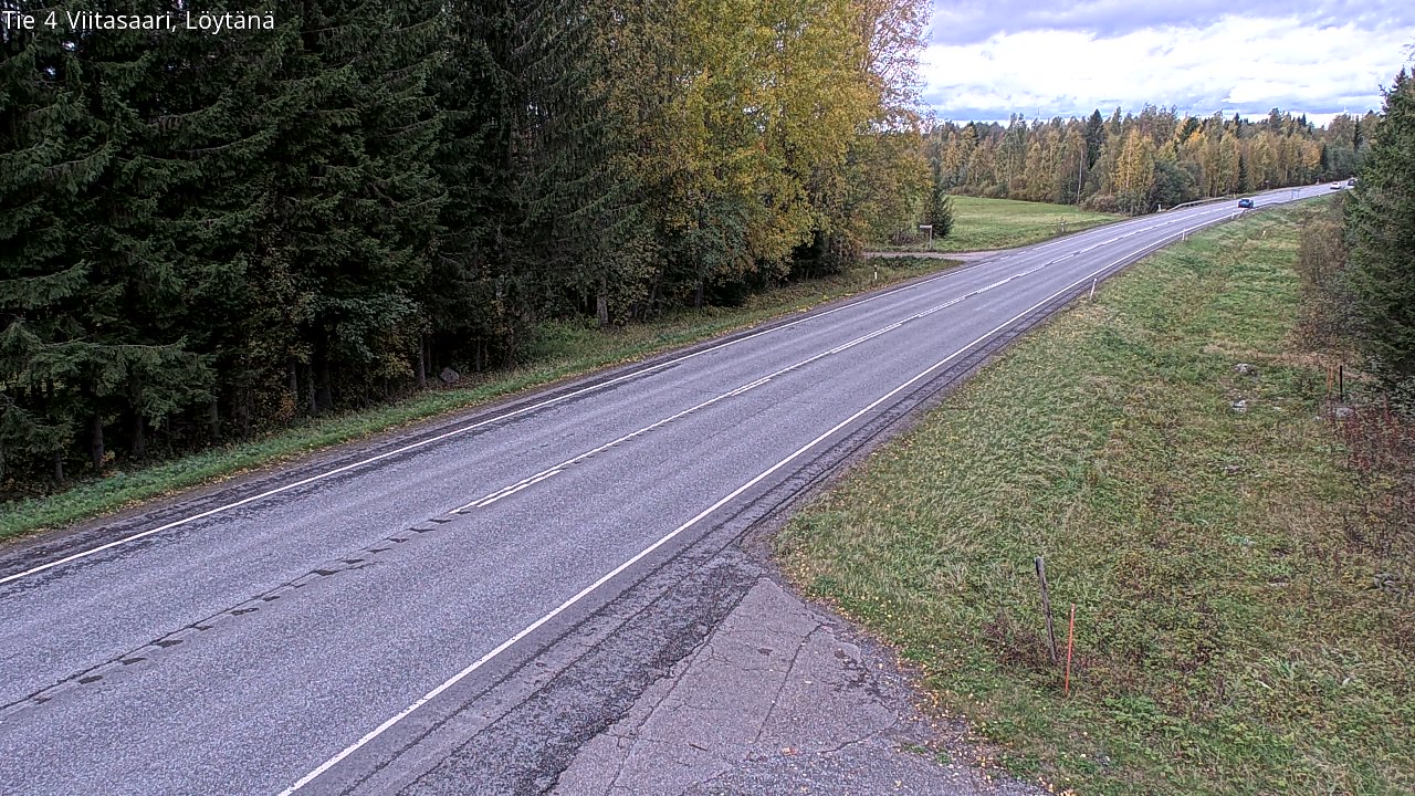 Weather Camera Image Road 4 Viitasaari, Löytänä, Viitasaari, Keski-Suomi
