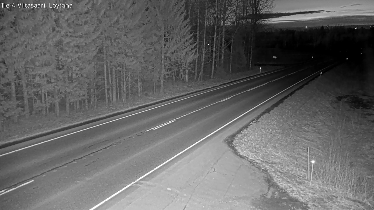Weather Camera Image Väg 4 Viitasaari, Löytänä, Viitasaari, Keski-Suomi