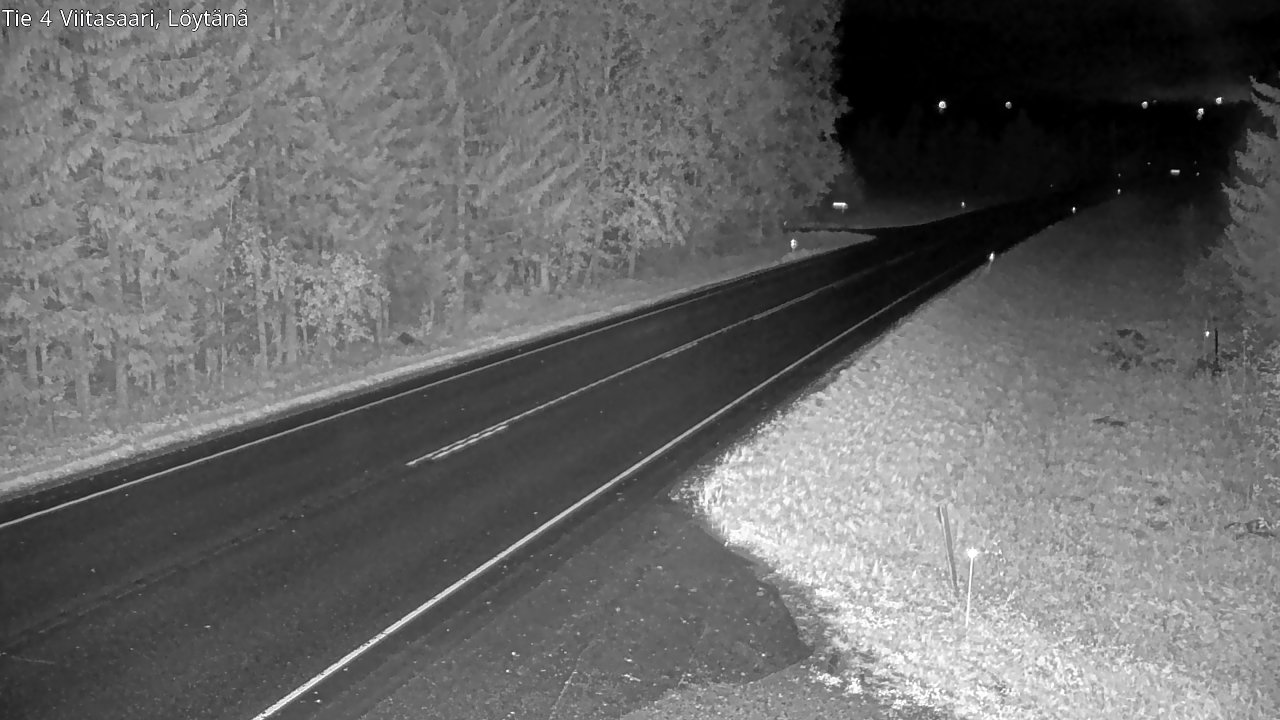 Weather Camera Image Väg 4 Viitasaari, Löytänä, Viitasaari, Keski-Suomi