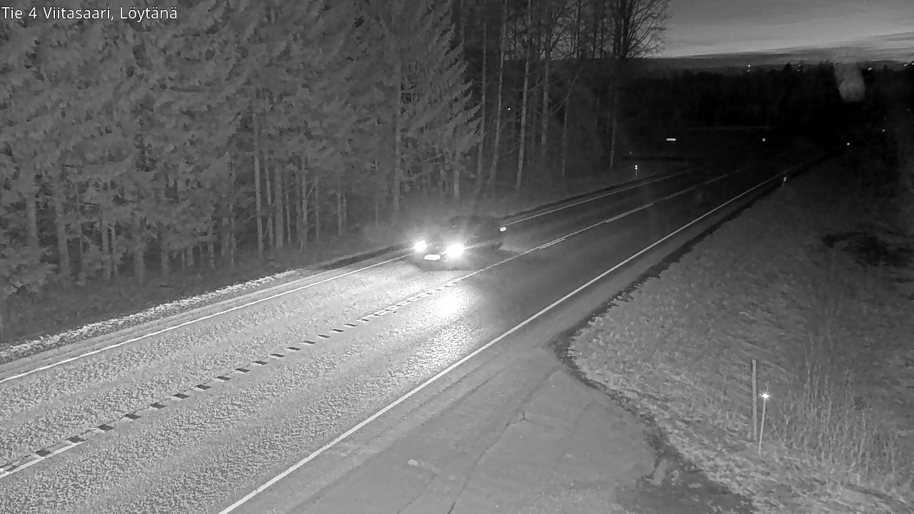 Weather Camera Image Road 4 Viitasaari, Löytänä, Viitasaari, Keski-Suomi