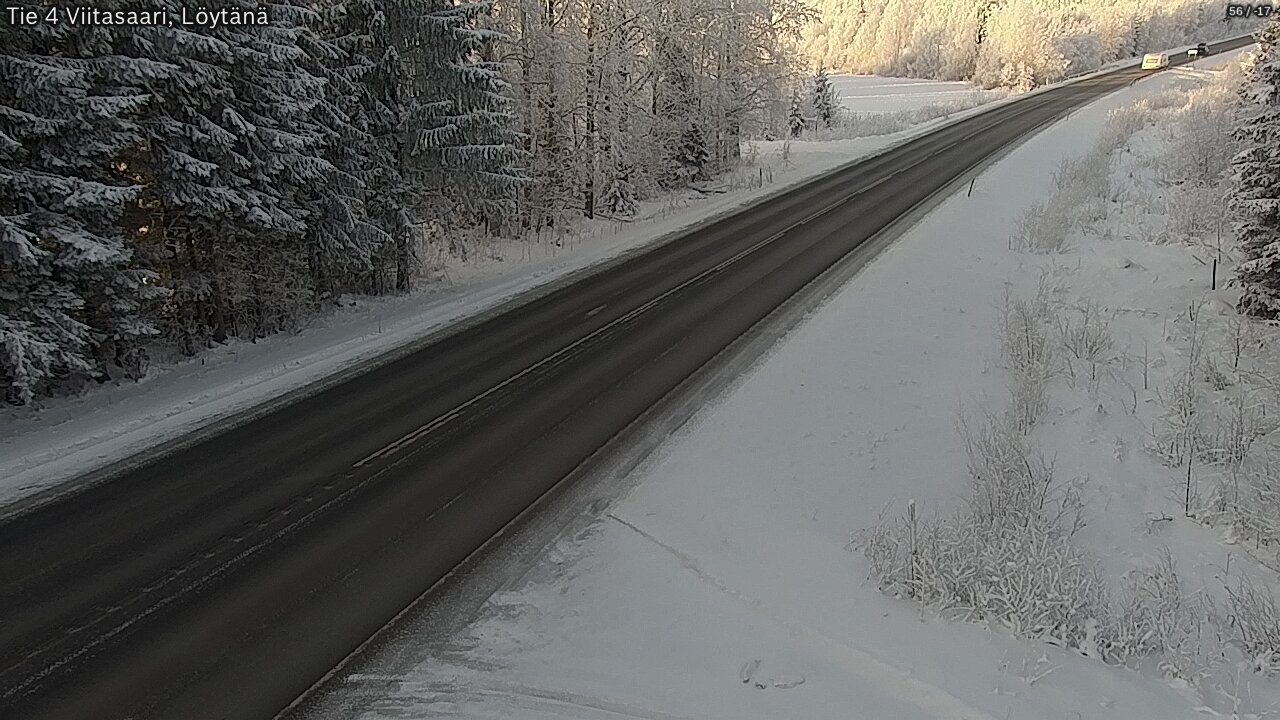 Weather Camera Image Väg 4 Viitasaari, Löytänä, Viitasaari, Keski-Suomi