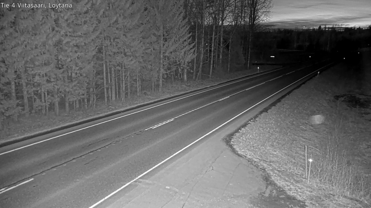 Weather Camera Image Väg 4 Viitasaari, Löytänä, Viitasaari, Keski-Suomi