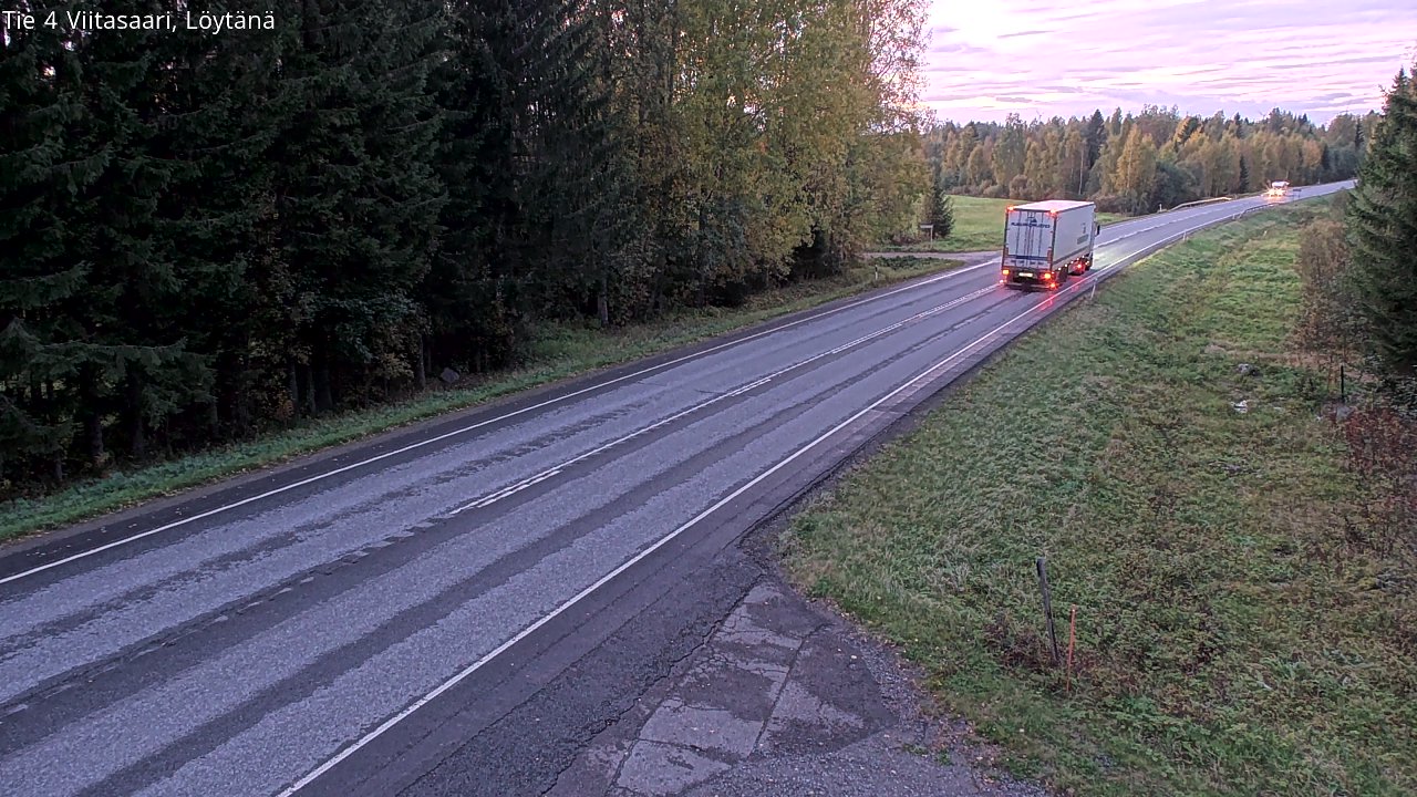 Weather Camera Image Väg 4 Viitasaari, Löytänä, Viitasaari, Keski-Suomi