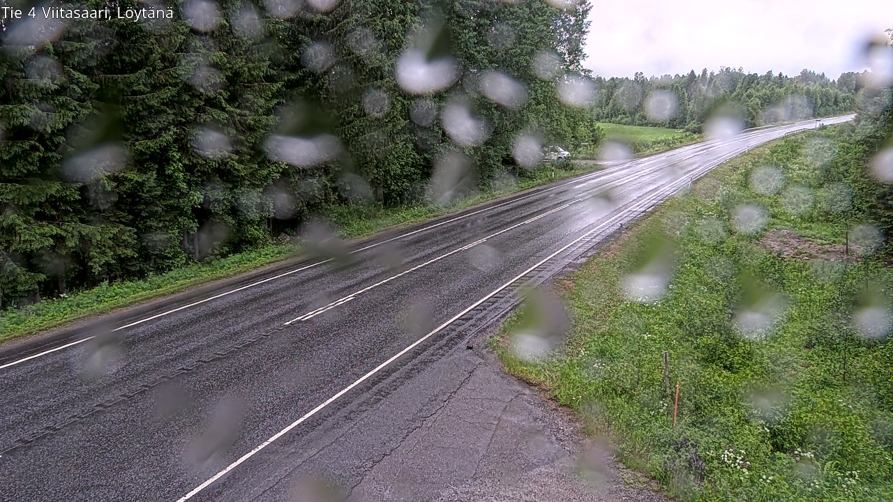 Weather Camera Image Road 4 Viitasaari, Löytänä, Viitasaari, Keski-Suomi