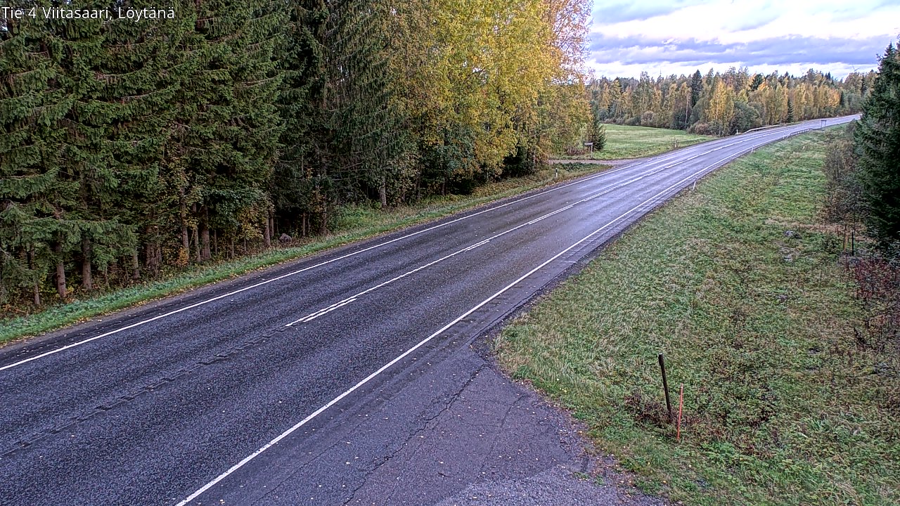 Weather Camera Image Väg 4 Viitasaari, Löytänä, Viitasaari, Keski-Suomi