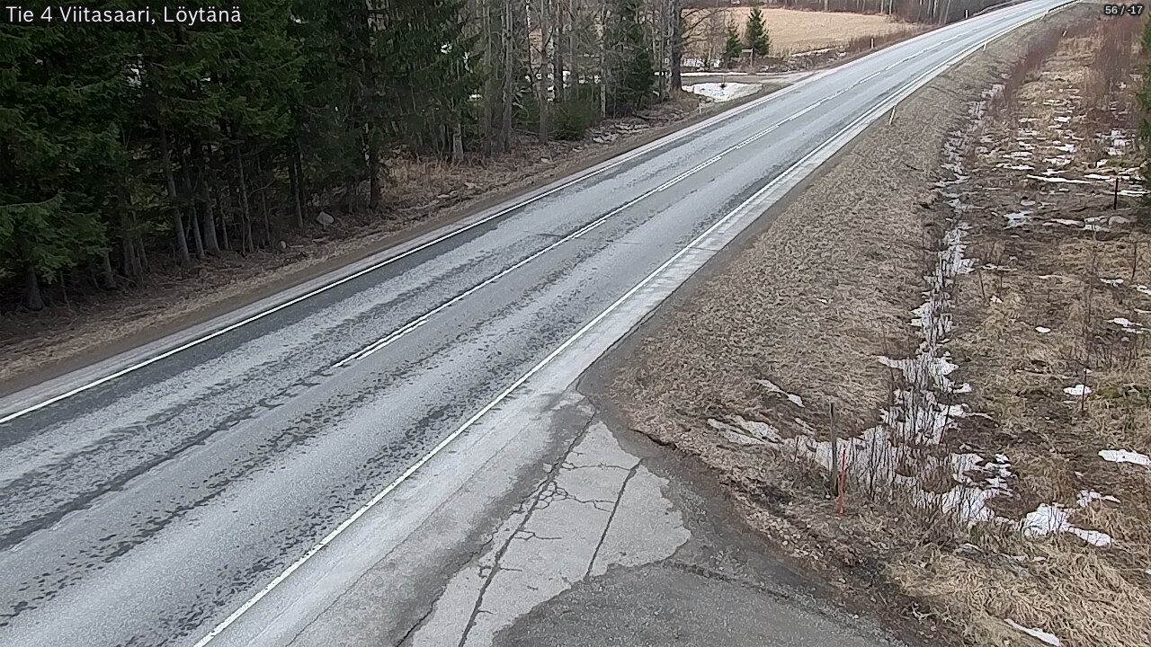 Weather Camera Image Road 4 Viitasaari, Löytänä, Viitasaari, Keski-Suomi