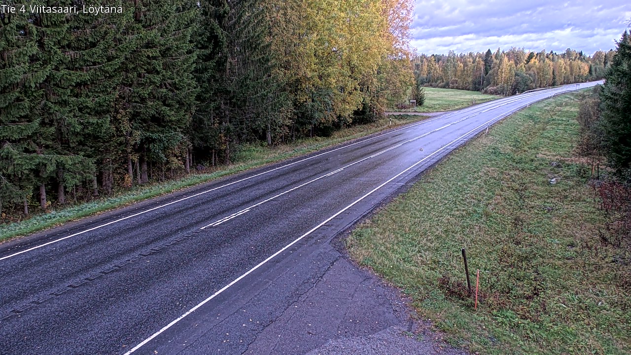 Weather Camera Image Väg 4 Viitasaari, Löytänä, Viitasaari, Keski-Suomi