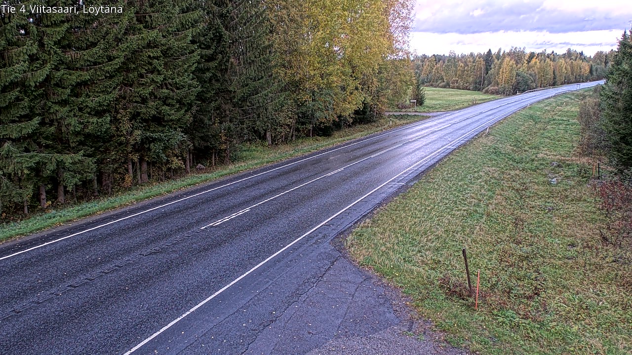 Weather Camera Image Väg 4 Viitasaari, Löytänä, Viitasaari, Keski-Suomi