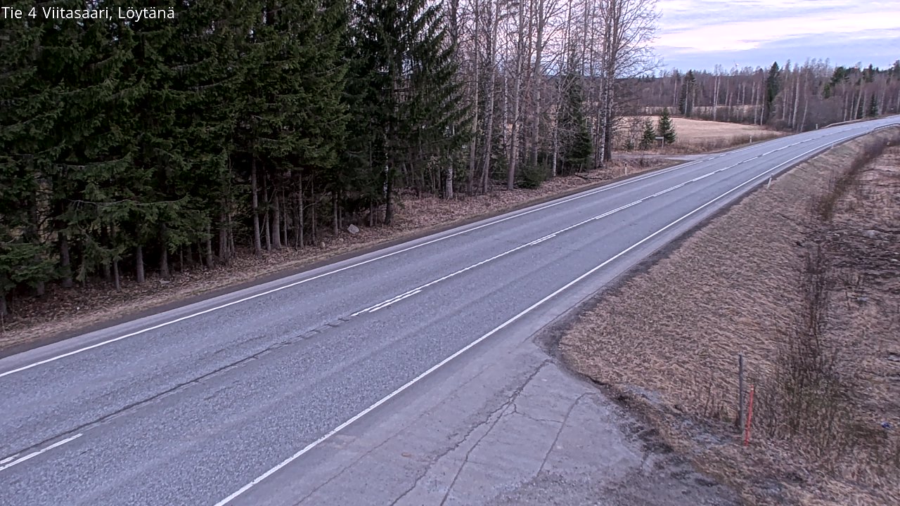 Weather Camera Image Väg 4 Viitasaari, Löytänä, Viitasaari, Keski-Suomi