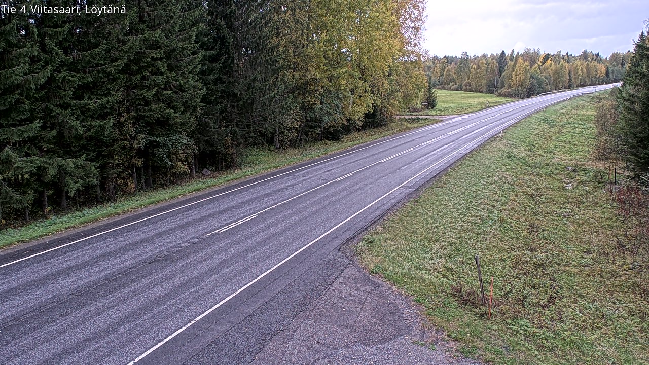Weather Camera Image Väg 4 Viitasaari, Löytänä, Viitasaari, Keski-Suomi
