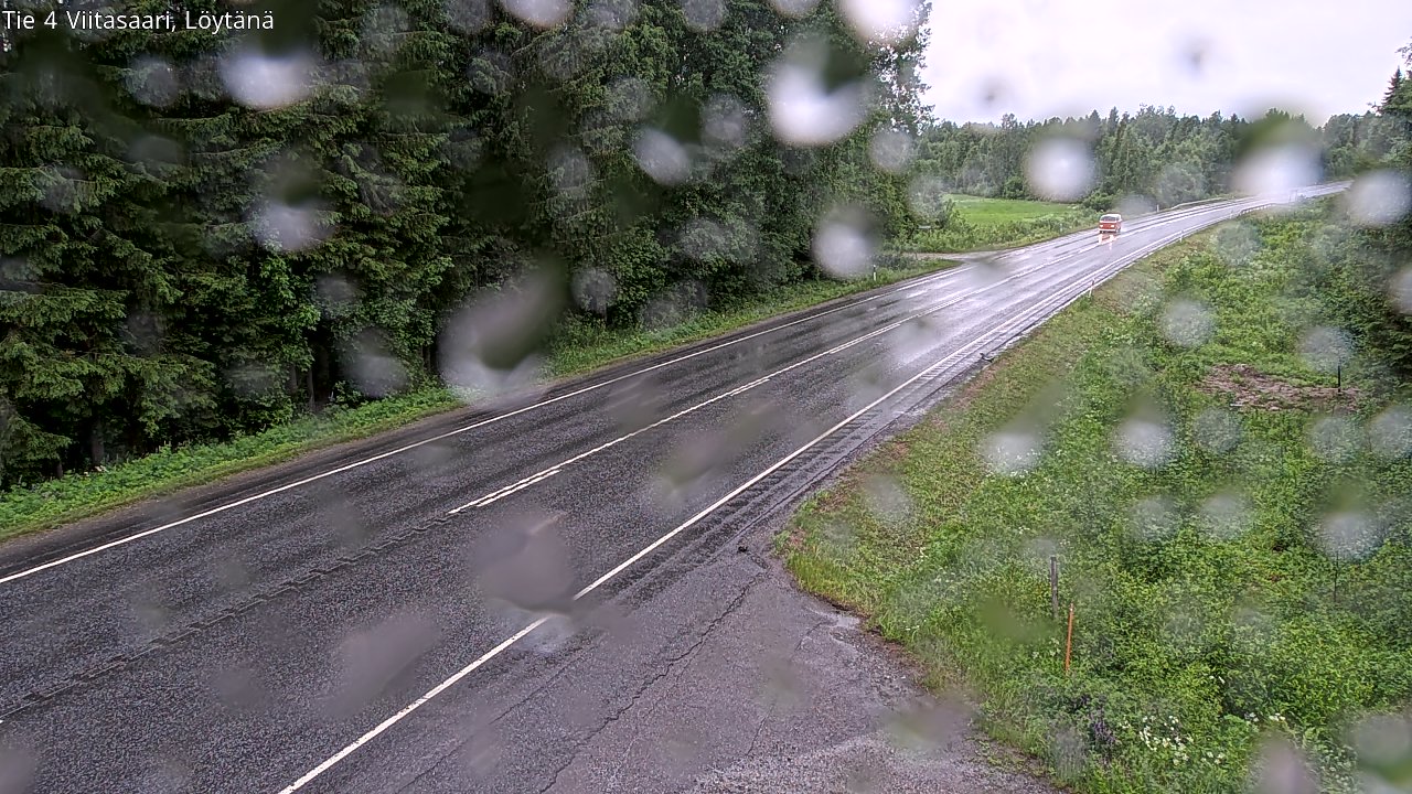 Weather Camera Image Road 4 Viitasaari, Löytänä, Viitasaari, Keski-Suomi
