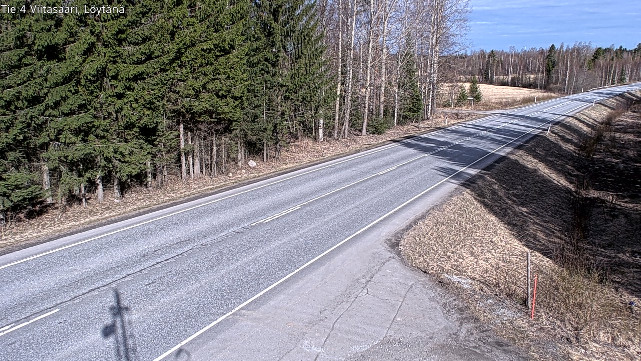 Weather Camera Image Road 4 Viitasaari, Löytänä, Viitasaari, Keski-Suomi