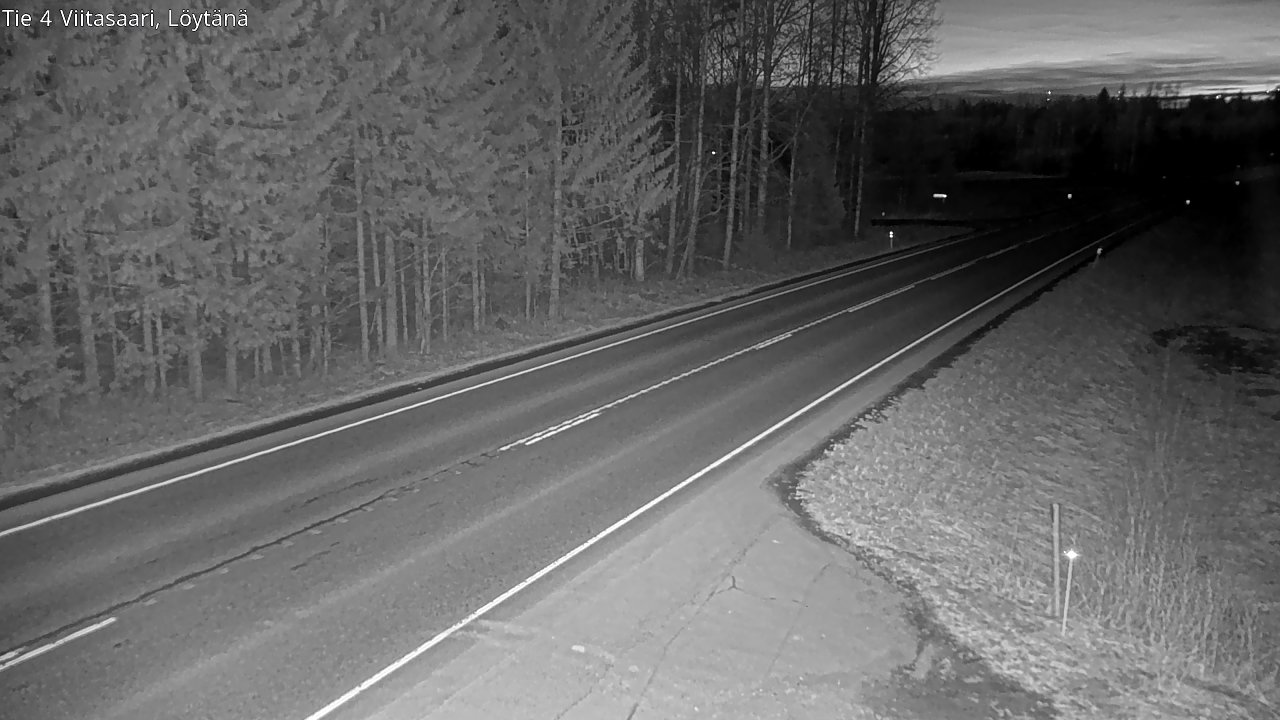 Weather Camera Image Väg 4 Viitasaari, Löytänä, Viitasaari, Keski-Suomi