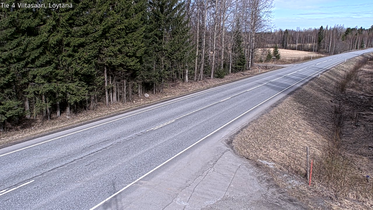 Weather Camera Image Road 4 Viitasaari, Löytänä, Viitasaari, Keski-Suomi