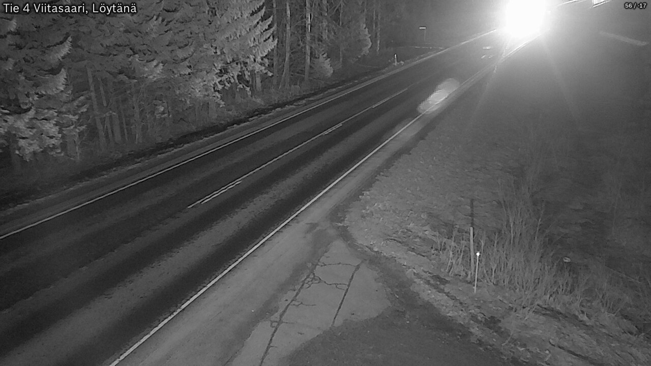 Weather Camera Image Väg 4 Viitasaari, Löytänä, Viitasaari, Keski-Suomi