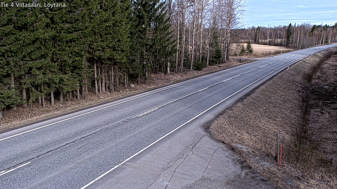 Weather Camera Image Road 4 Viitasaari, Löytänä, Viitasaari, Keski-Suomi