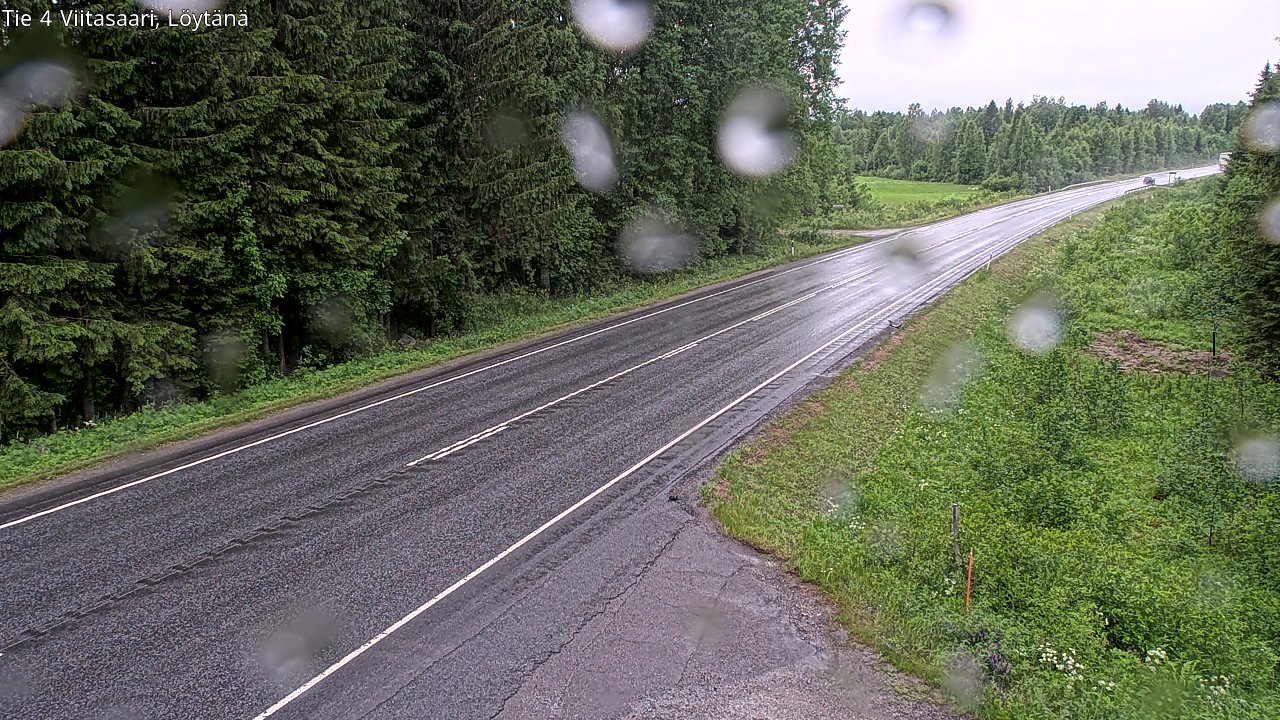 Weather Camera Image Road 4 Viitasaari, Löytänä, Viitasaari, Keski-Suomi