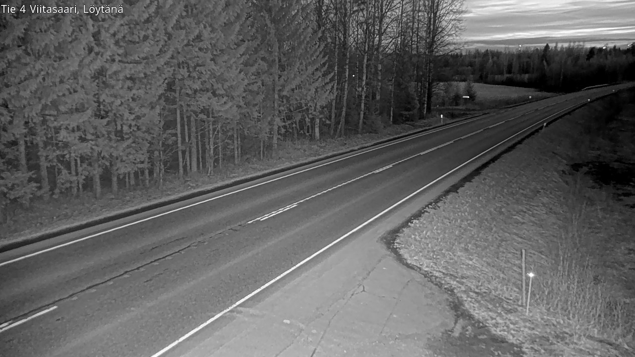 Weather Camera Image Väg 4 Viitasaari, Löytänä, Viitasaari, Keski-Suomi