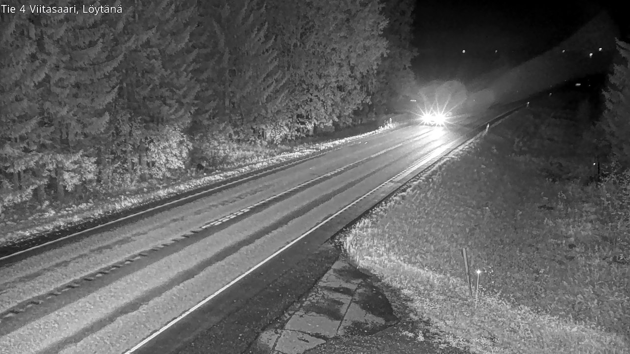 Weather Camera Image Väg 4 Viitasaari, Löytänä, Viitasaari, Keski-Suomi