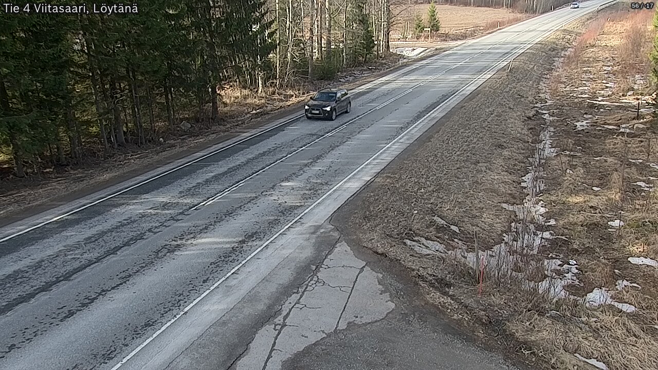 Weather Camera Image Road 4 Viitasaari, Löytänä, Viitasaari, Keski-Suomi