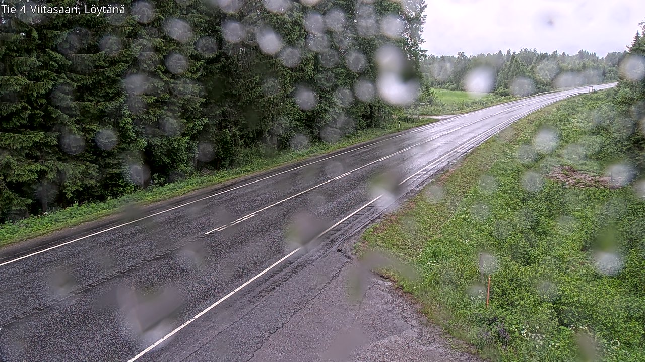 Weather Camera Image Road 4 Viitasaari, Löytänä, Viitasaari, Keski-Suomi