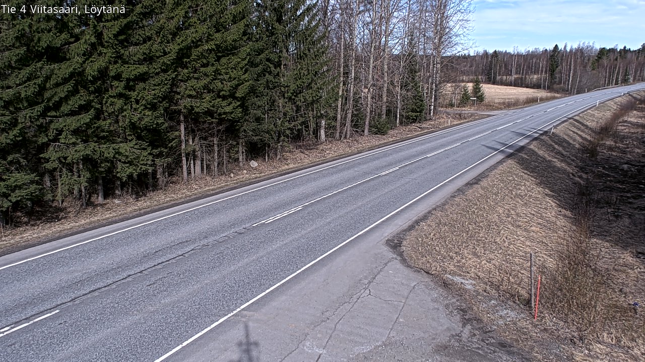Weather Camera Image Väg 4 Viitasaari, Löytänä, Viitasaari, Keski-Suomi
